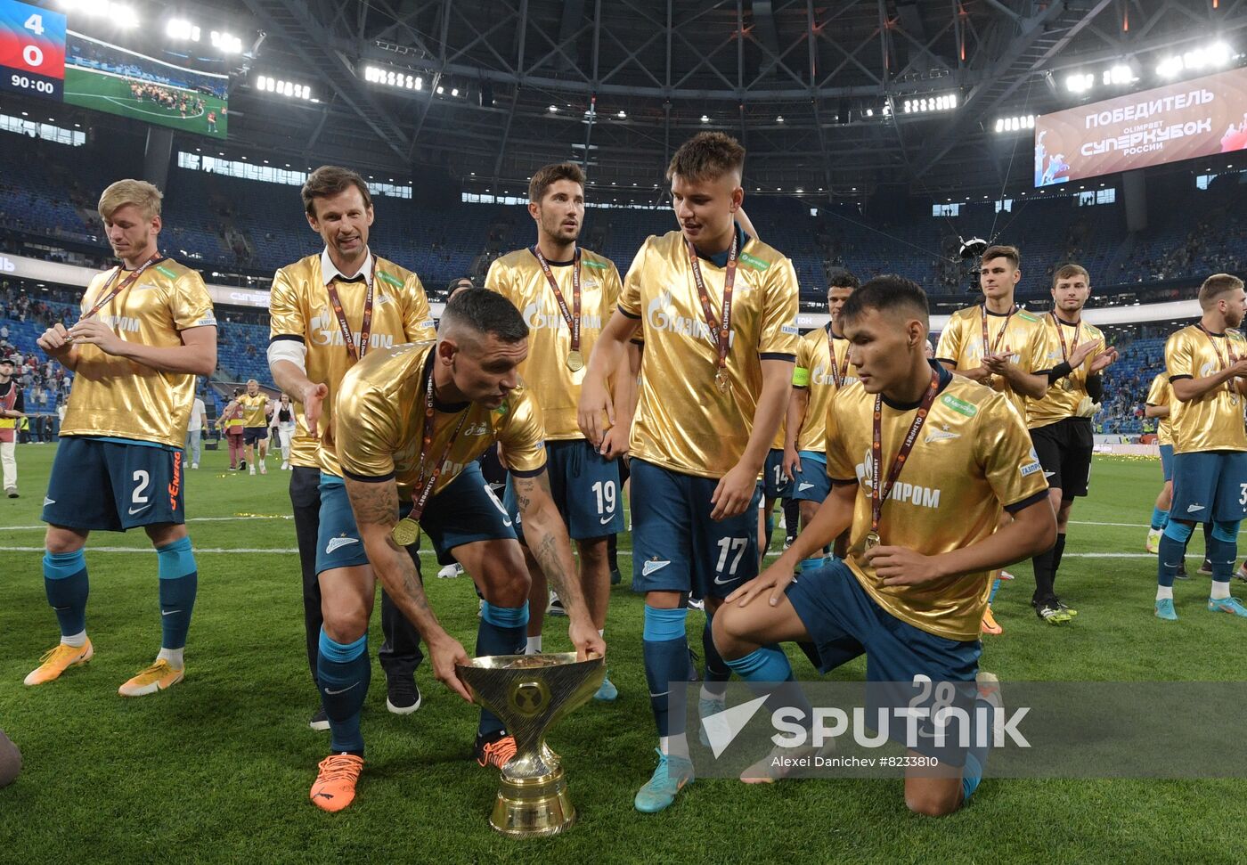 Russia Soccer Super Cup Zenit - Spartak