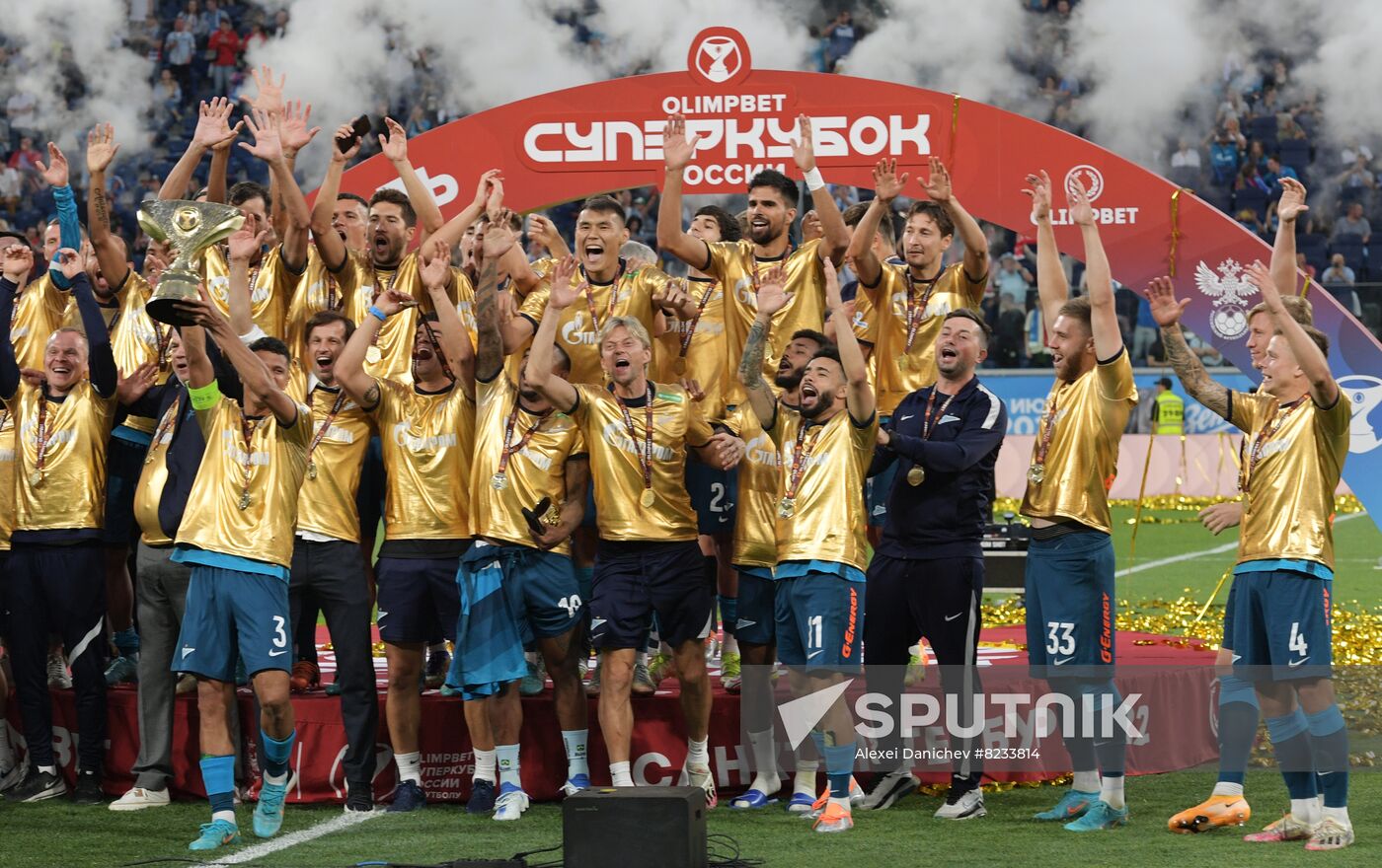 Russia Soccer Super Cup Zenit - Spartak