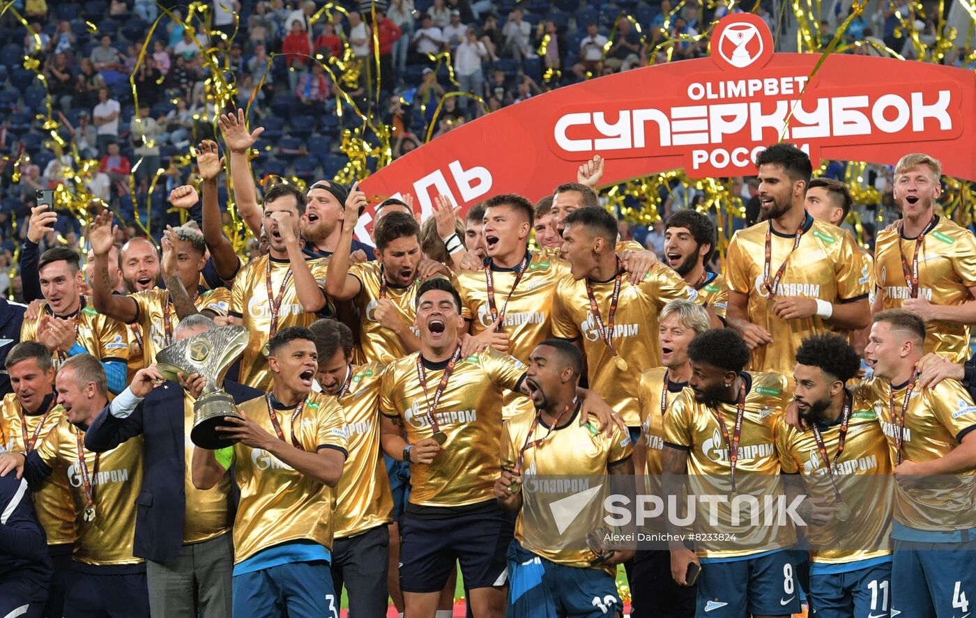 Russia Soccer Super Cup Zenit - Spartak