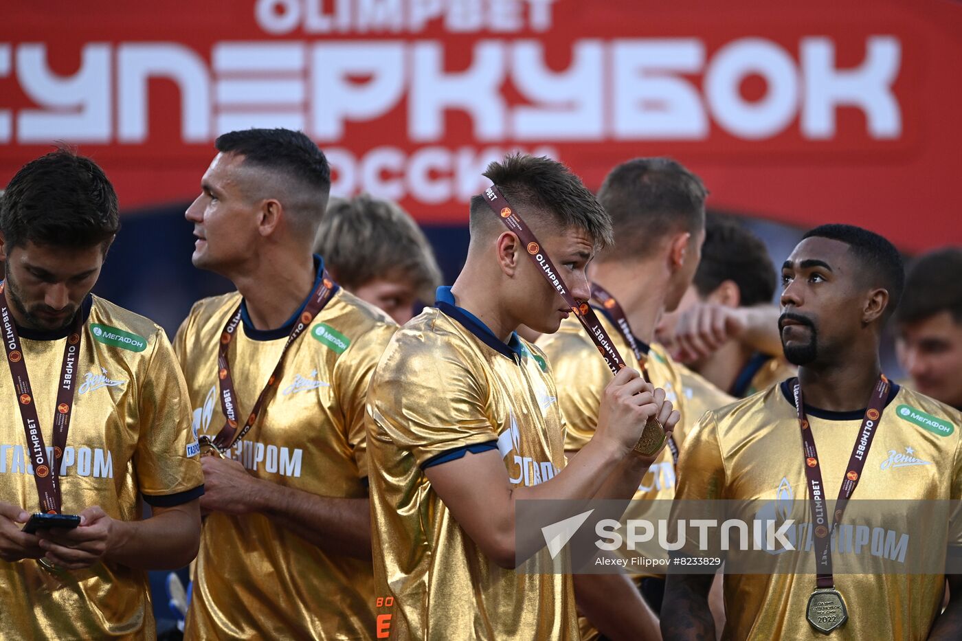 Russia Soccer Super Cup Zenit - Spartak