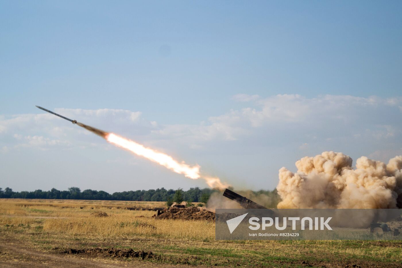 Ukraine Russia Military Operation Artillery Unit