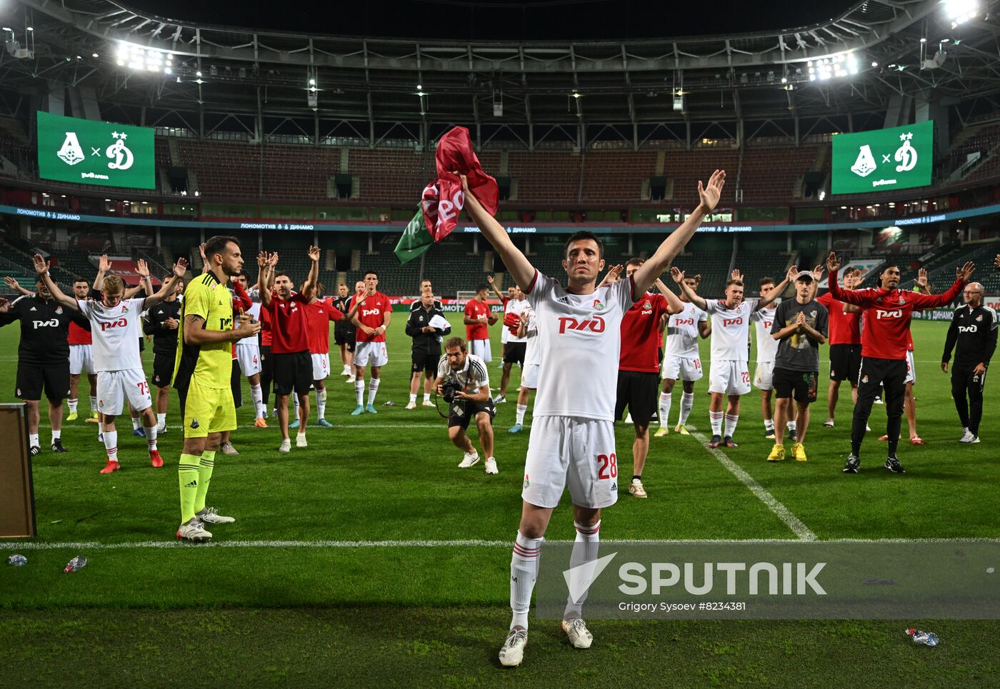 Russia Soccer Friendly Lokomotiv - Dynamo