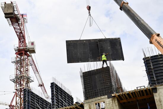 DPR Russia Ukraine Military Operation Construction Site