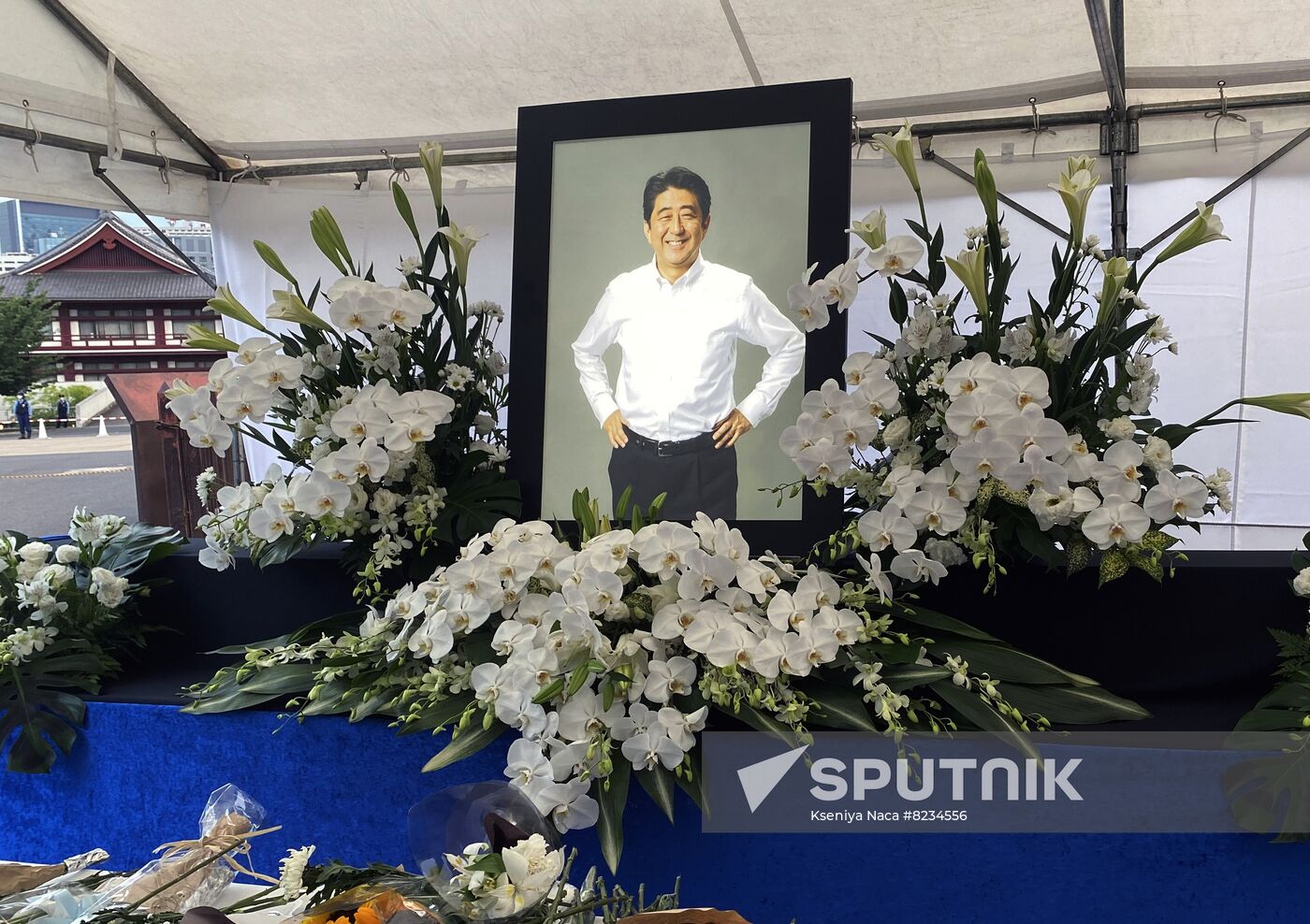 Japan Abe Farewell Ceremony