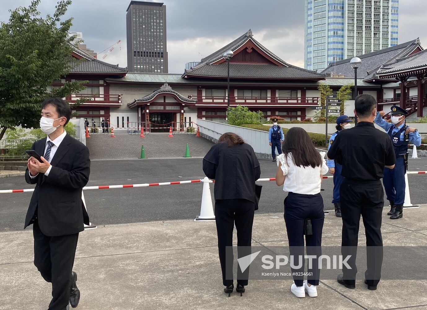 Japan Abe Farewell Ceremony