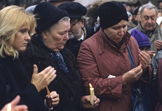 Rally on Lubyanka Square