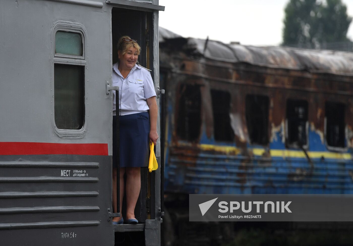 DPR Russia Ukraine Military Operation Passenger Train