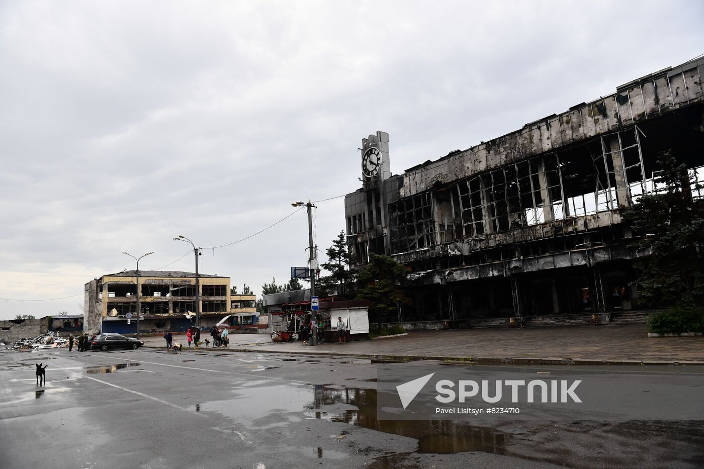 DPR Russia Ukraine Military Operation Passenger Train