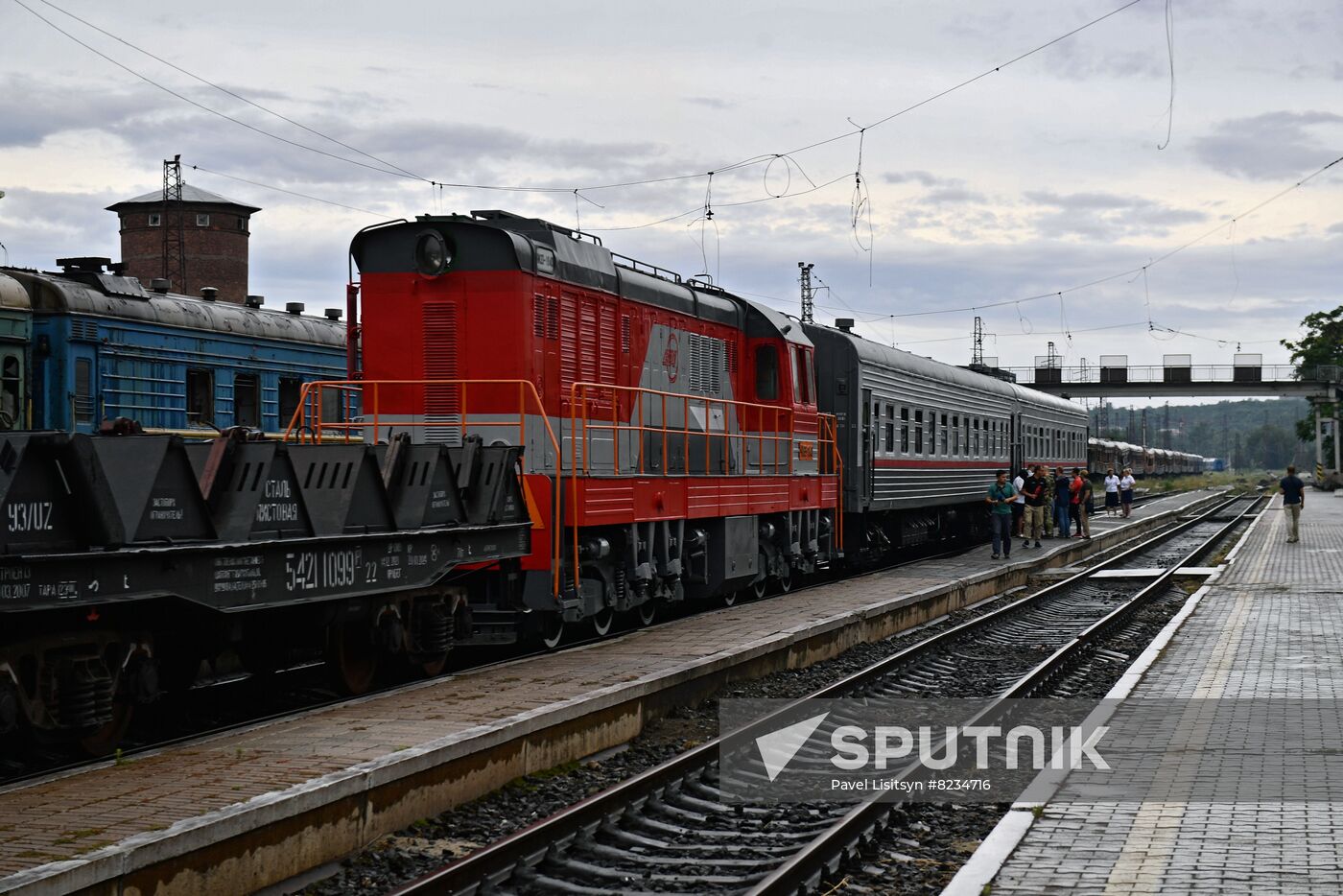 DPR Russia Ukraine Military Operation Passenger Train