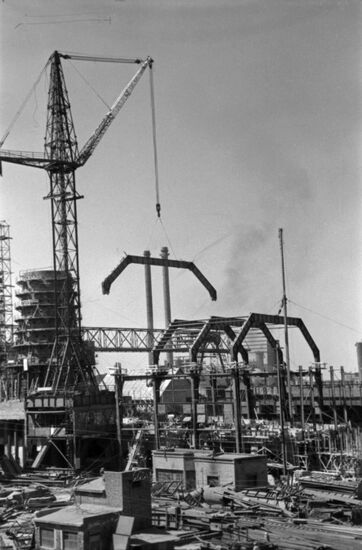 Zaporozhstal Iron and Steel Works in 1949