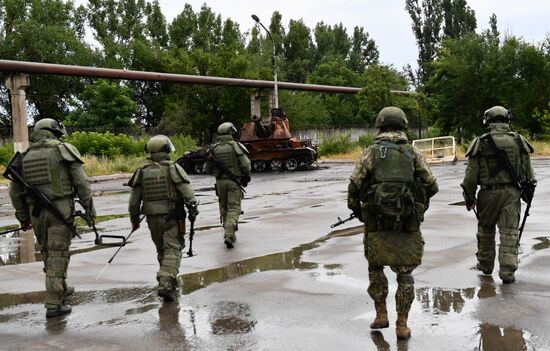 DPR Russia Ukraine Military Operation Demining