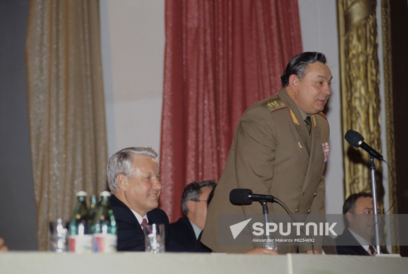 President of RSFSR Boris Yeltsin visits Federal Republic of Germany
