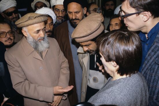 Delegation of Afghan mujahideens visits Moscow