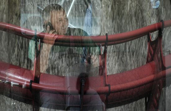 Russia Crimea Agriculture Wheat Harvesting