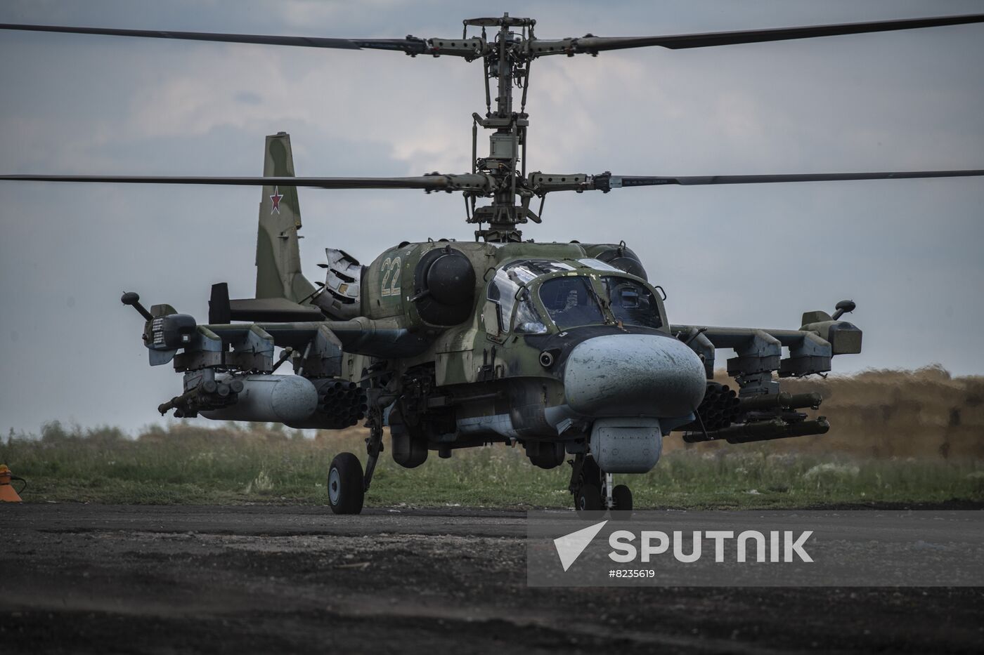 Ukraine Russia Military Operation Airfield