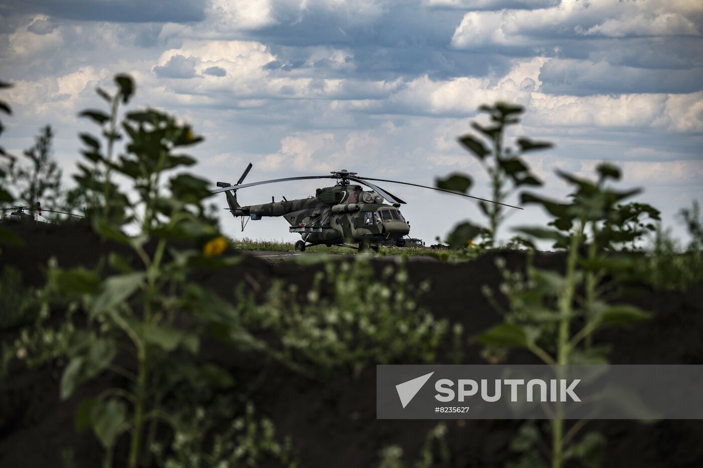 Ukraine Russia Military Operation Airfield