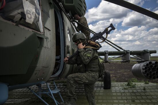Ukraine Russia Military Operation Airfield