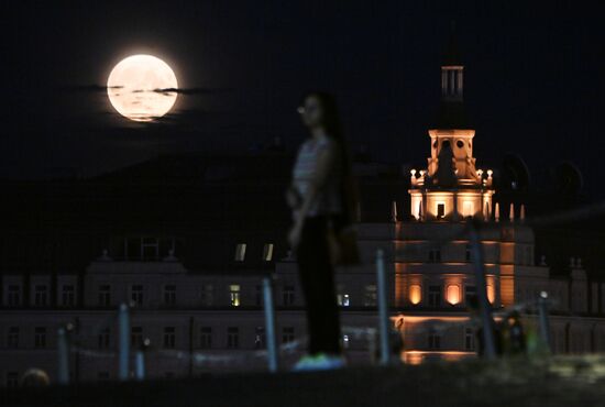 Russia Supermoon