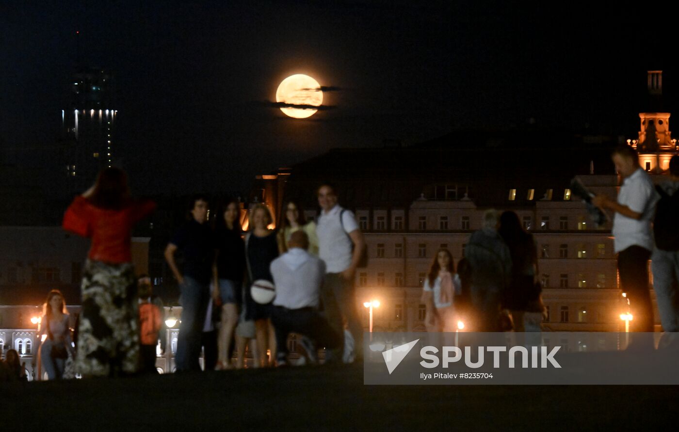 Russia Supermoon