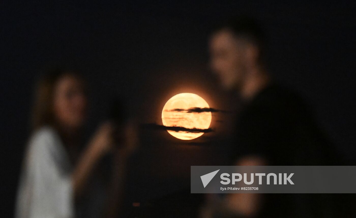 Russia Supermoon