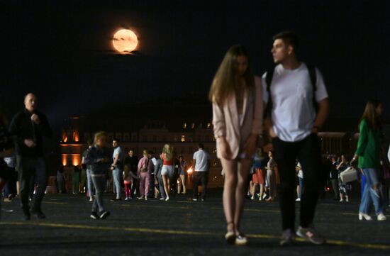 Russia Supermoon
