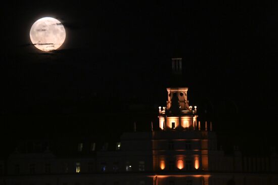 Russia Supermoon