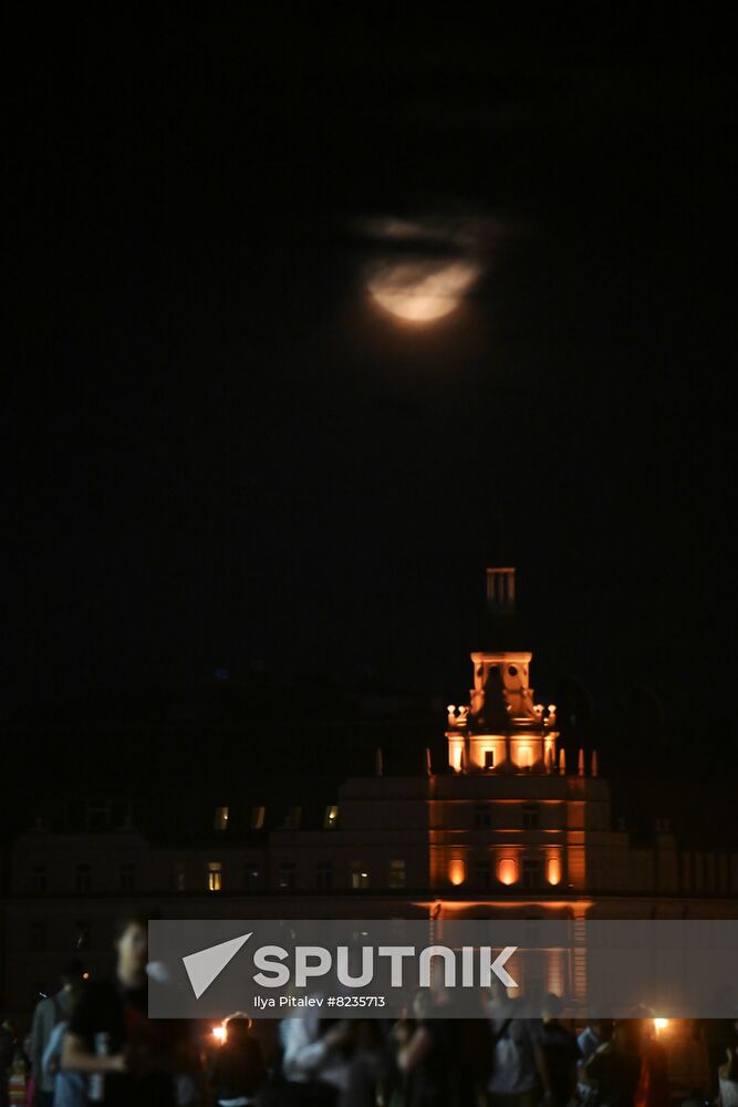 Russia Supermoon