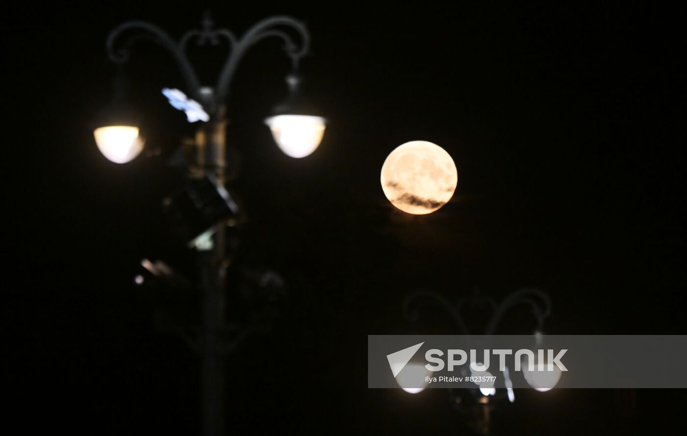 Russia Supermoon