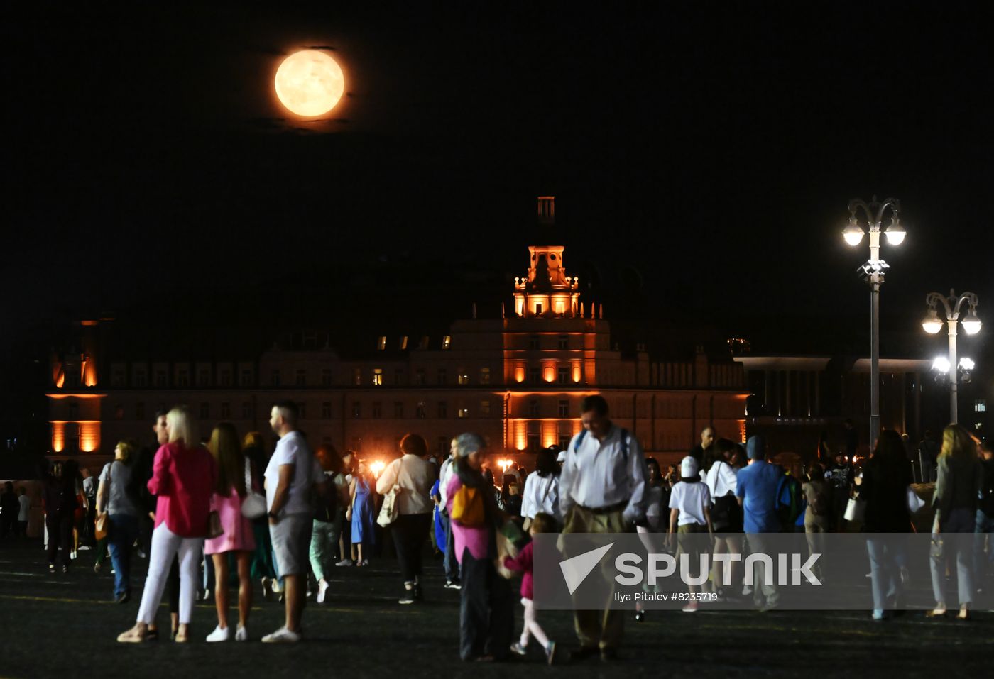 Russia Supermoon