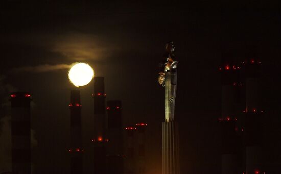 Russia Supermoon
