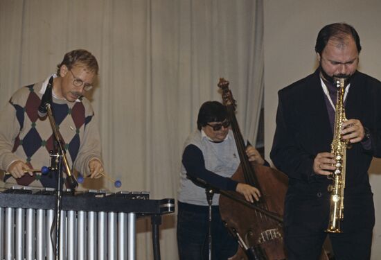 American vibraphone player Gary Burton