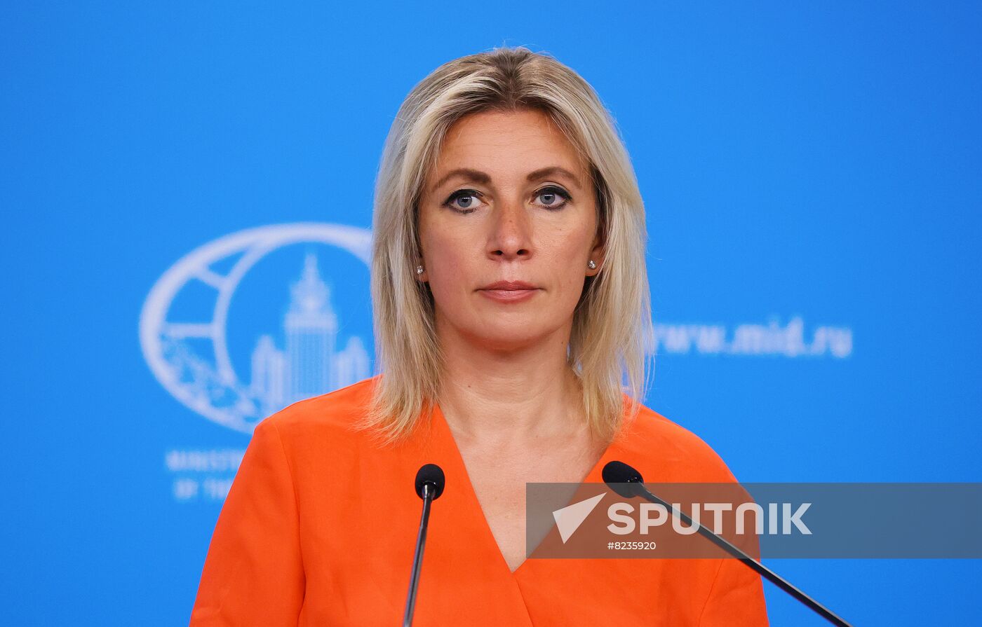 Russia Zakharova Briefing