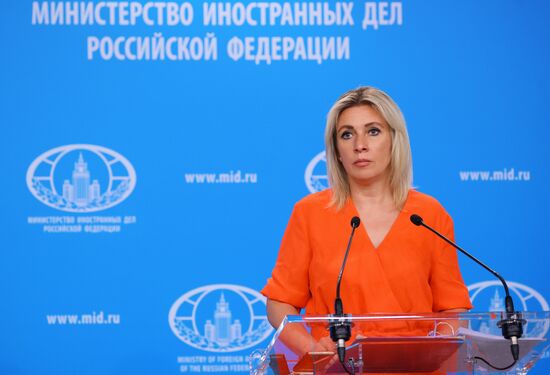Russia Zakharova Briefing