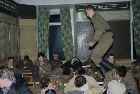 Center for accommodating deserters at Lefortovo military unit
