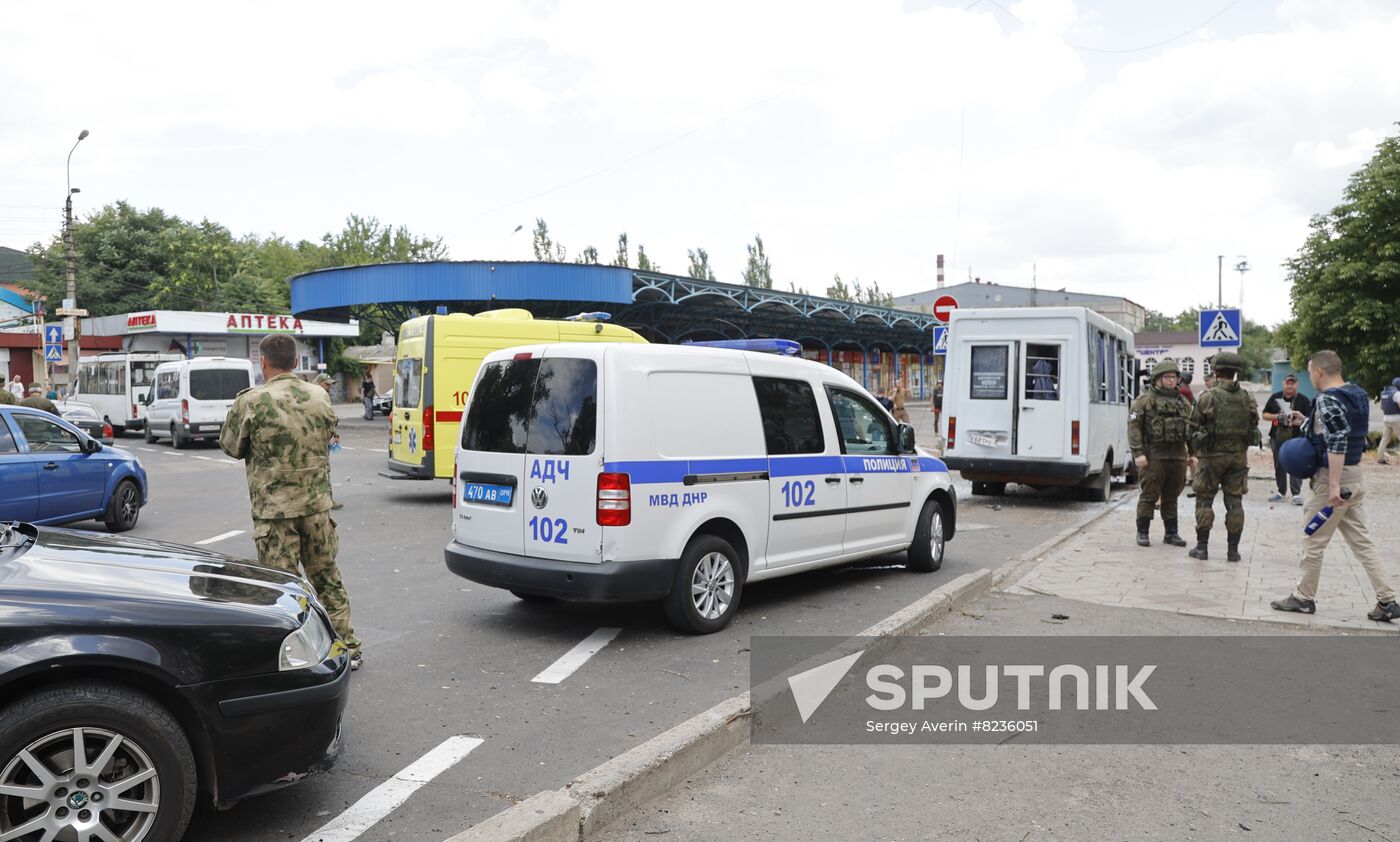 DPR Russia Ukraine Military Operation Shelling