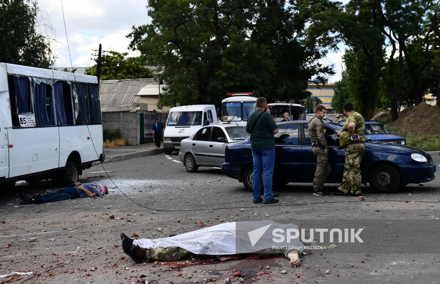 DPR Russia Ukraine Military Operation Shelling