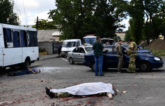 DPR Russia Ukraine Military Operation Shelling