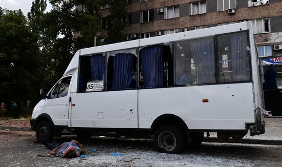 DPR Russia Ukraine Military Operation Shelling