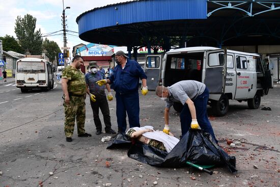 DPR Russia Ukraine Military Operation Shelling