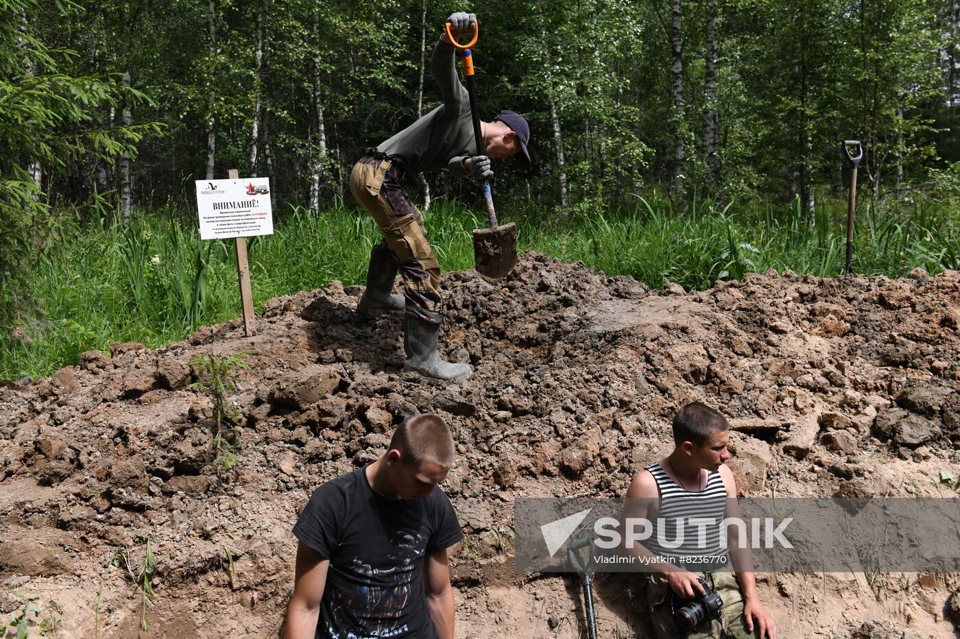 Russia WWII Mass Grave