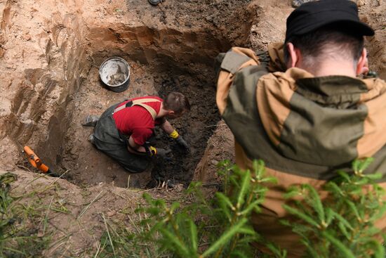 Russia WWII Mass Grave