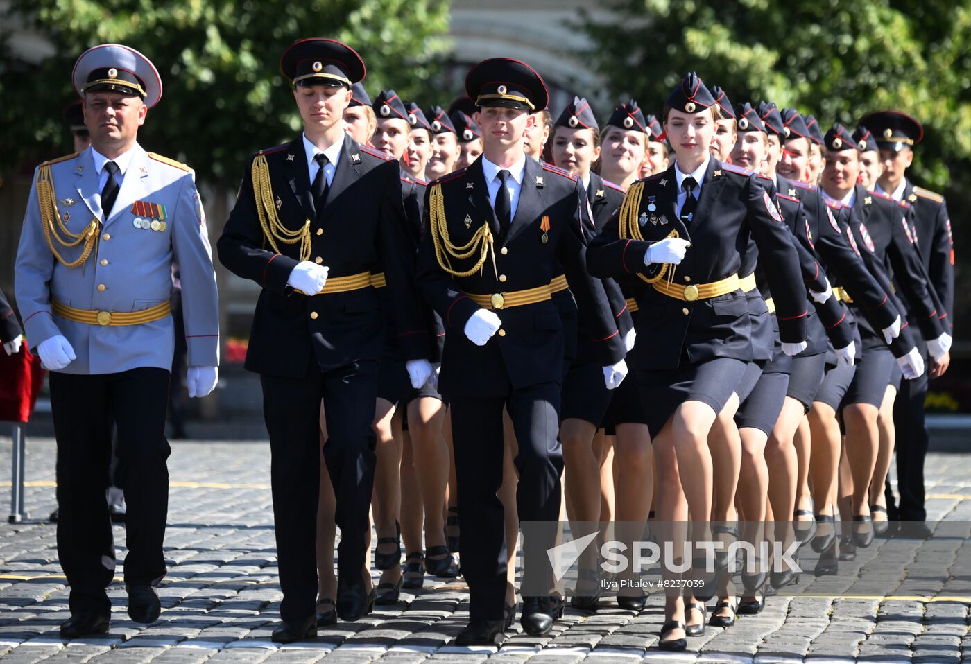 Russia Police Cadets Graduation