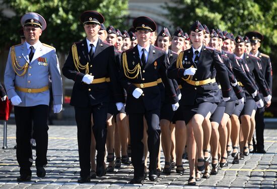 Russia Police Cadets Graduation