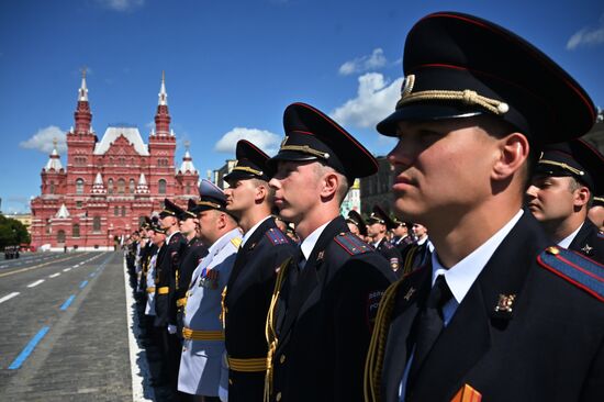 Russia Police Cadets Graduation