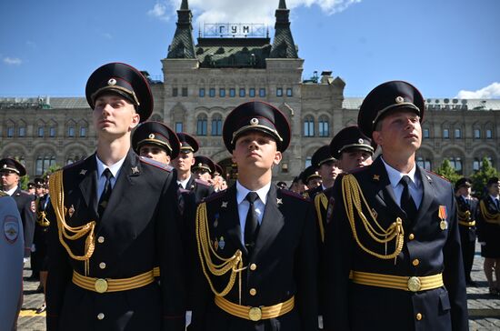Russia Police Cadets Graduation