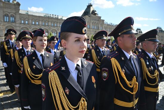 Russia Police Cadets Graduation