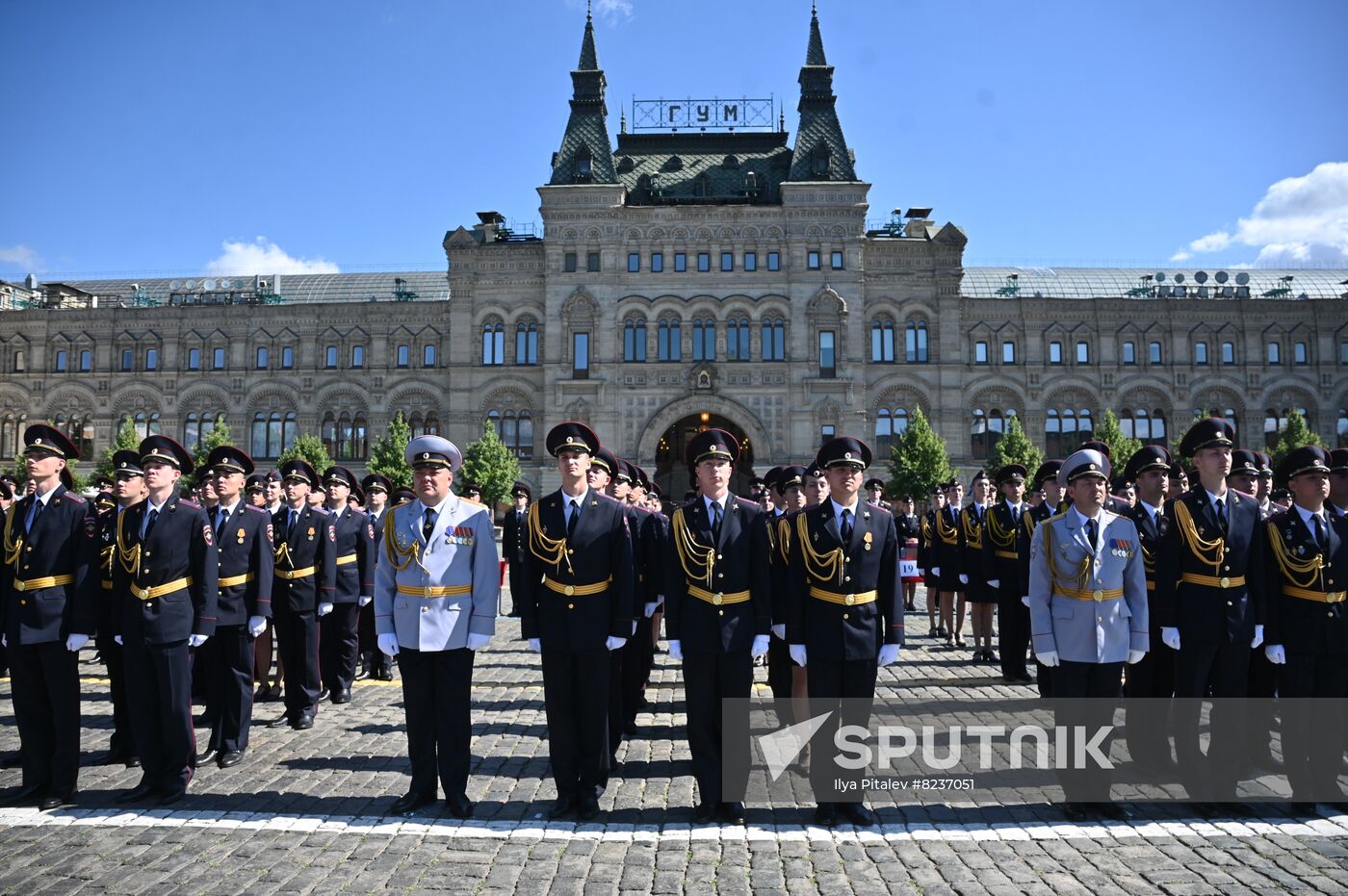 Russia Police Cadets Graduation