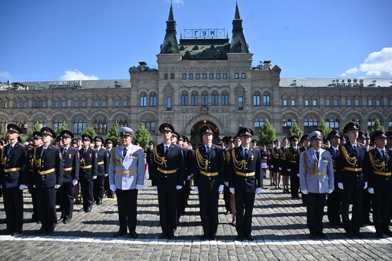 Russia Police Cadets Graduation