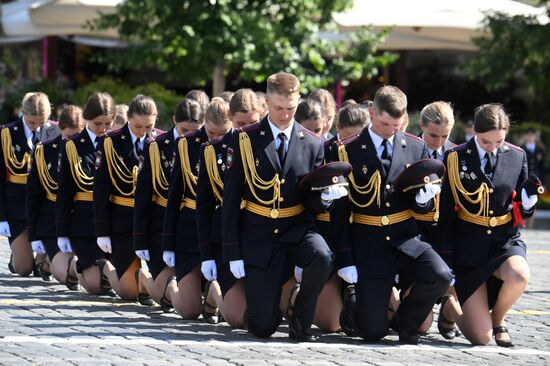 Russia Police Cadets Graduation