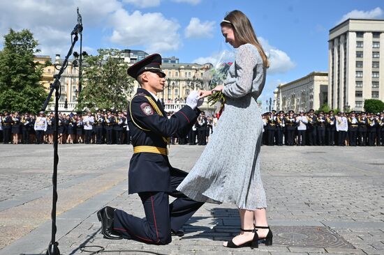 Russia Police Cadets Graduation